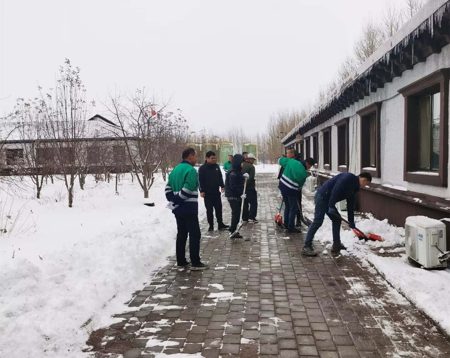 【基層動態(tài)】最美天下雪 最暖掃雪人